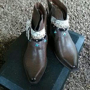 Miranda Lambert ankle boots